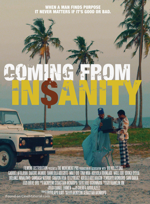 Coming from Insanity - Movie Poster