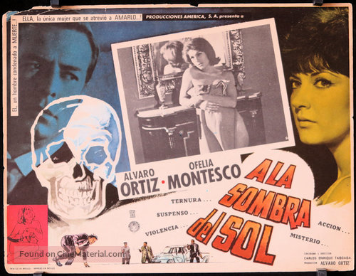 A la sombra del sol - Mexican poster