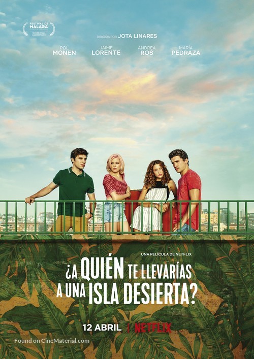 &iquest;A qui&eacute;n te llevar&iacute;as a una isla desierta? - Spanish Movie Poster