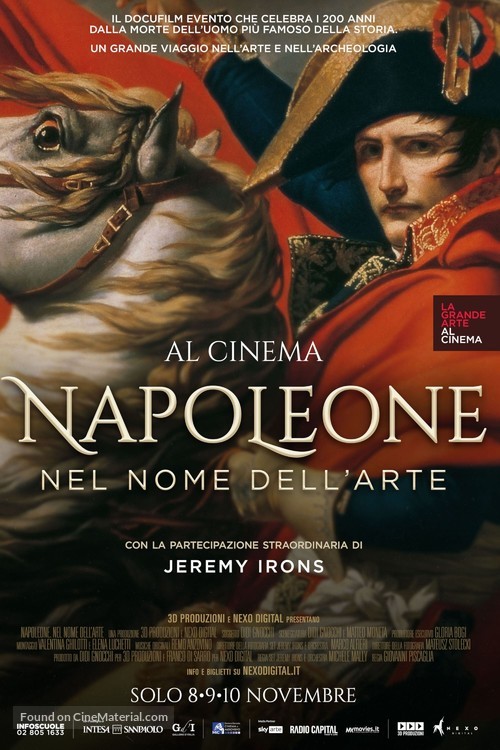 Napoleon - In the Name of Art - Italian Movie Poster