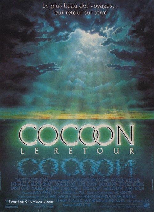 Cocoon: The Return - French Movie Poster