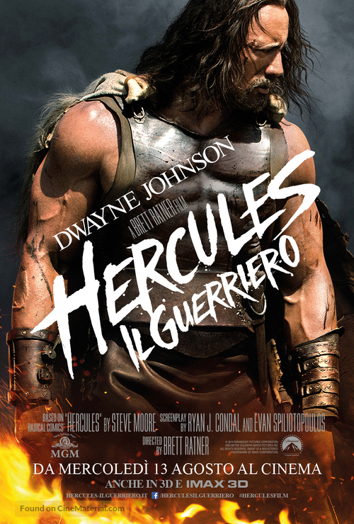 Hercules - Italian Movie Poster