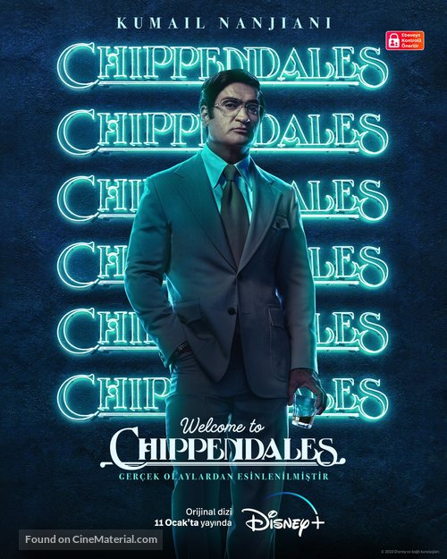 Welcome to Chippendales - Turkish Movie Poster