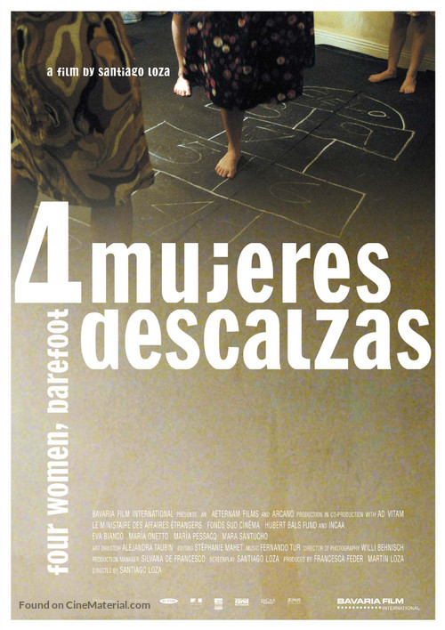 Cuatro mujeres descalzas - International Movie Poster