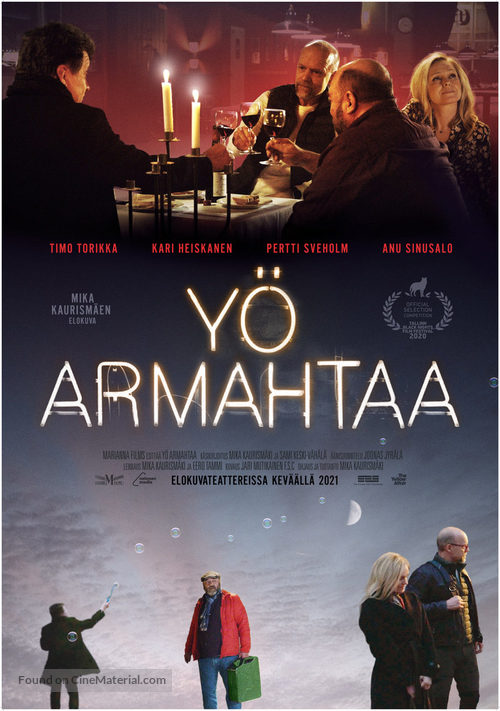 Y&ouml; armahtaa - Finnish Movie Poster