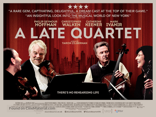 A Late Quartet - British Movie Poster