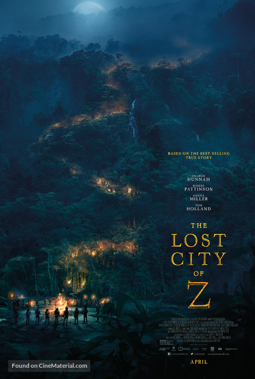 The Lost City of Z - Movie Poster