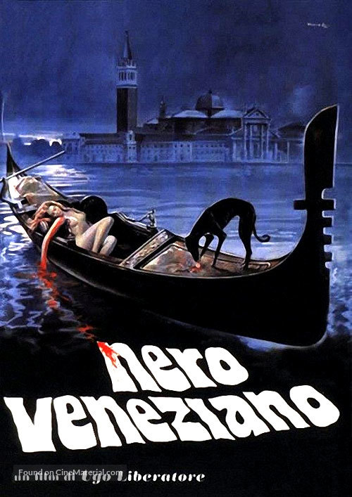 Nero veneziano - Italian DVD movie cover