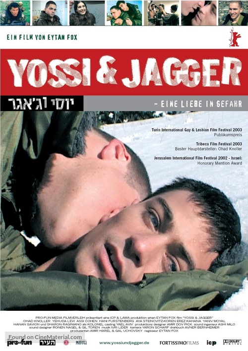 Yossi &amp; Jagger - German Movie Poster