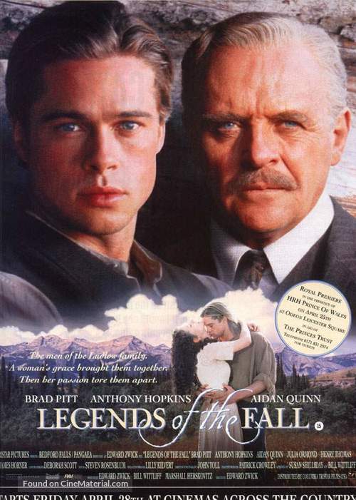 Legends Of The Fall - British Movie Poster