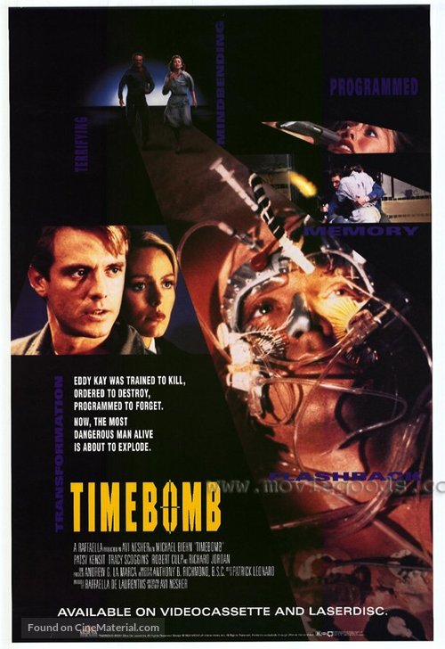 Timebomb - Video release movie poster
