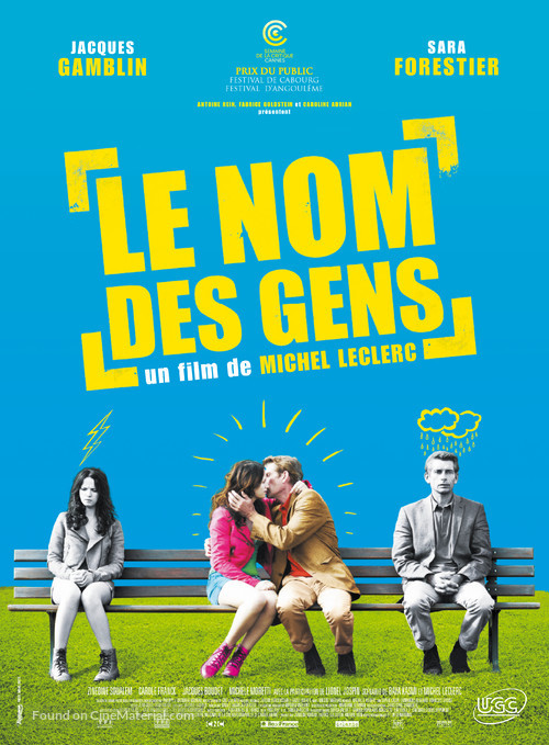 Le nom des gens - French Movie Poster