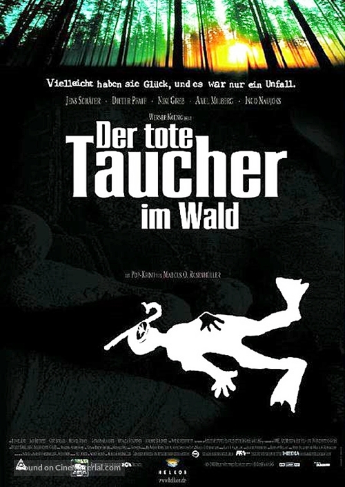 Der tote Taucher im Wald - German Movie Poster