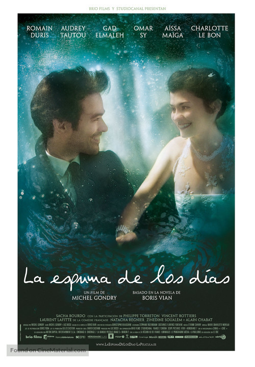 L&#039;&eacute;cume des jours - Spanish Movie Poster