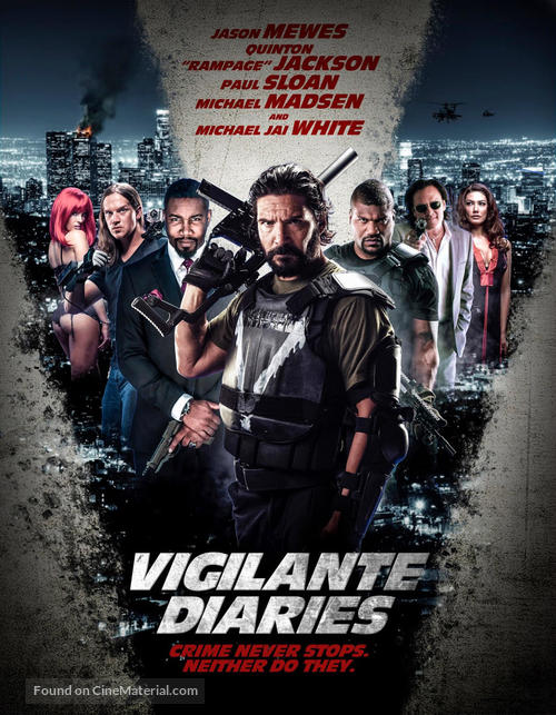 Vigilante Diaries - Blu-Ray movie cover