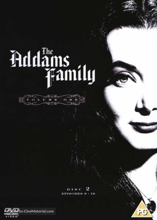 &quot;The Addams Family&quot; - British DVD movie cover