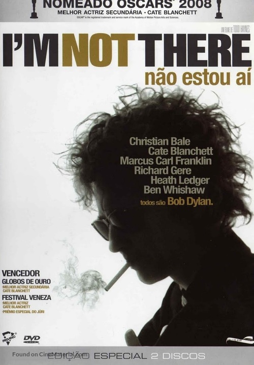 I&#039;m Not There - Portuguese DVD movie cover