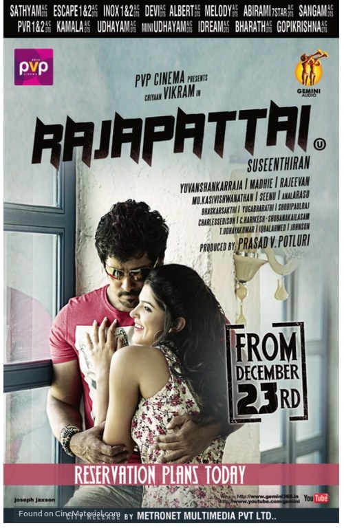 Rajapattai - Indian Movie Poster