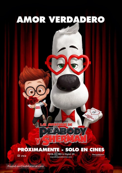 Mr. Peabody &amp; Sherman - Spanish Movie Poster