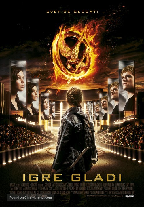 The Hunger Games - Serbian Movie Poster