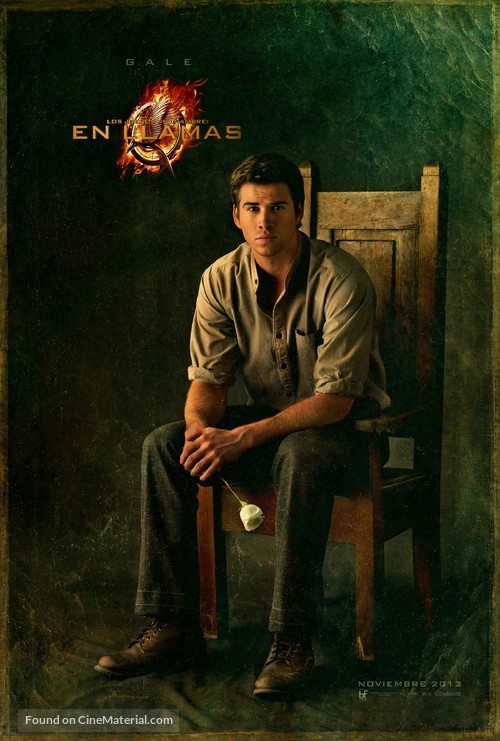 The Hunger Games: Catching Fire - Chilean Movie Poster