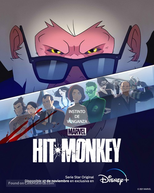 &quot;Hit-Monkey&quot; - Spanish Movie Poster