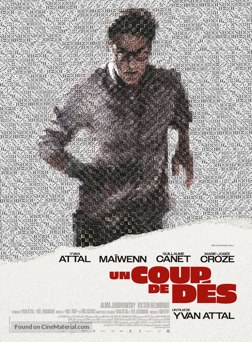 Un coup de d&eacute;s - French Movie Poster