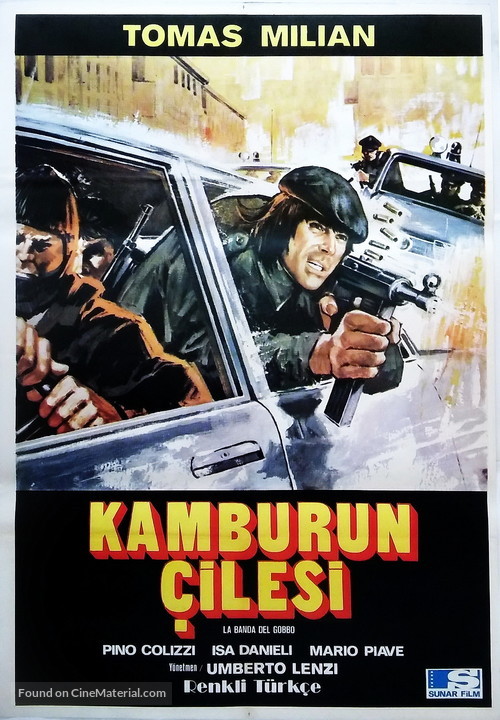 La banda del gobbo - Turkish Movie Poster
