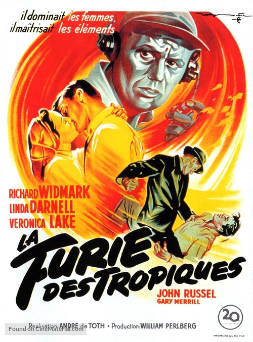 Slattery&#039;s Hurricane - French Movie Poster