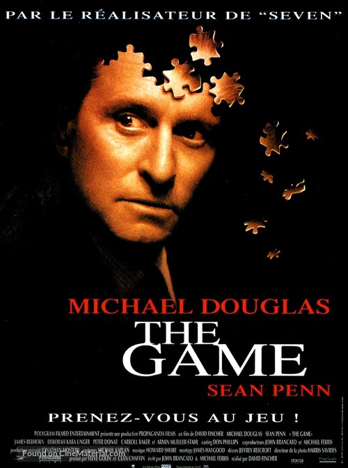 The Game - French Movie Poster