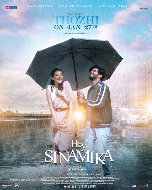 Hey Sinamika - Indian Movie Poster