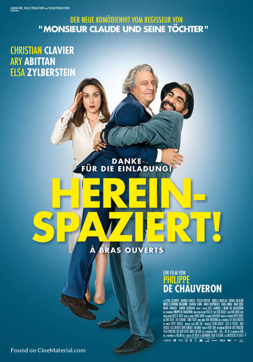 &Agrave; bras ouverts - Swiss Movie Poster