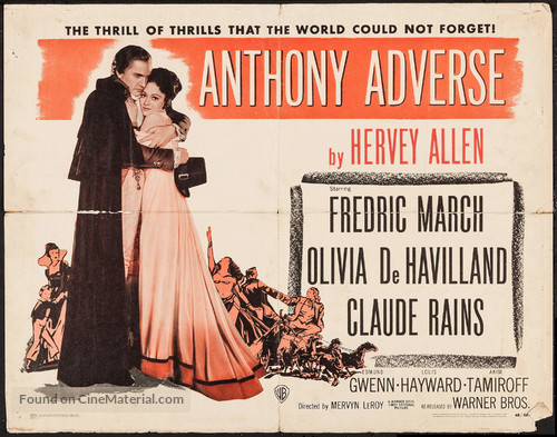 Anthony Adverse - Movie Poster