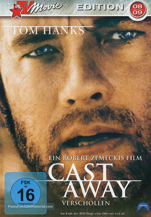 Cast Away - German Movie Cover