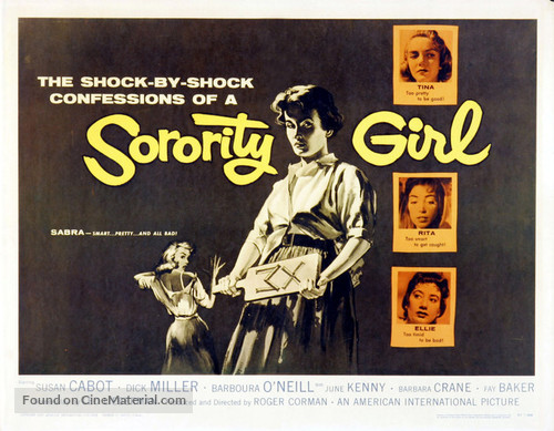 Sorority Girl - British Movie Poster