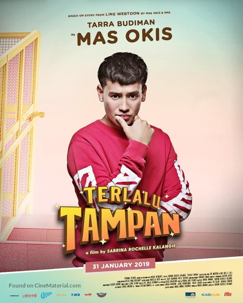 Terlalu Tampan - Indonesian Movie Poster