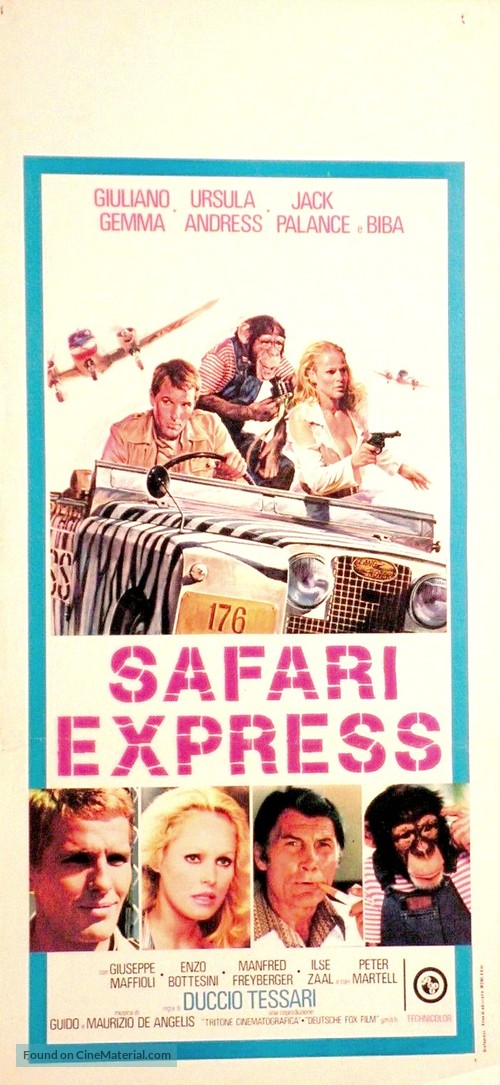 Safari Express - Italian Movie Poster