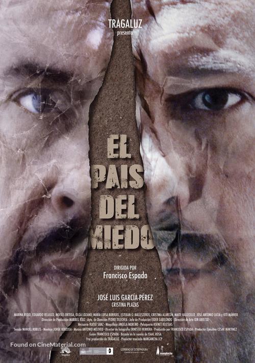El pa&iacute;s del miedo - Spanish Movie Poster