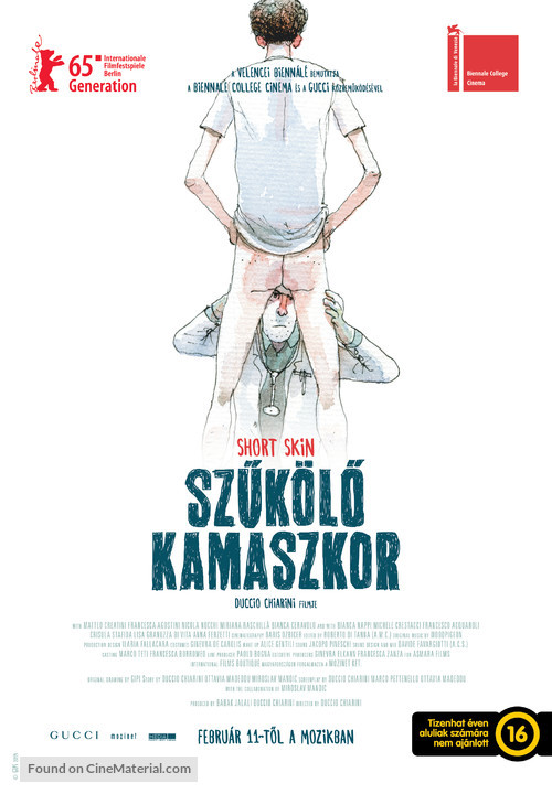 Short Skin - Hungarian Movie Poster