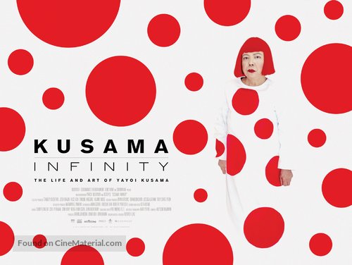 Kusama: Infinity - British Movie Poster