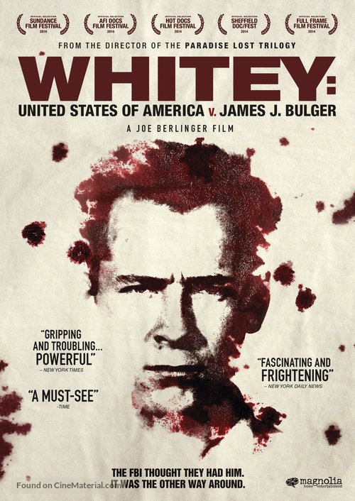 Whitey: United States of America v. James J. Bulger - DVD movie cover