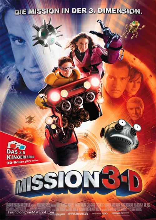 SPY KIDS 3-D : GAME OVER - German Movie Poster