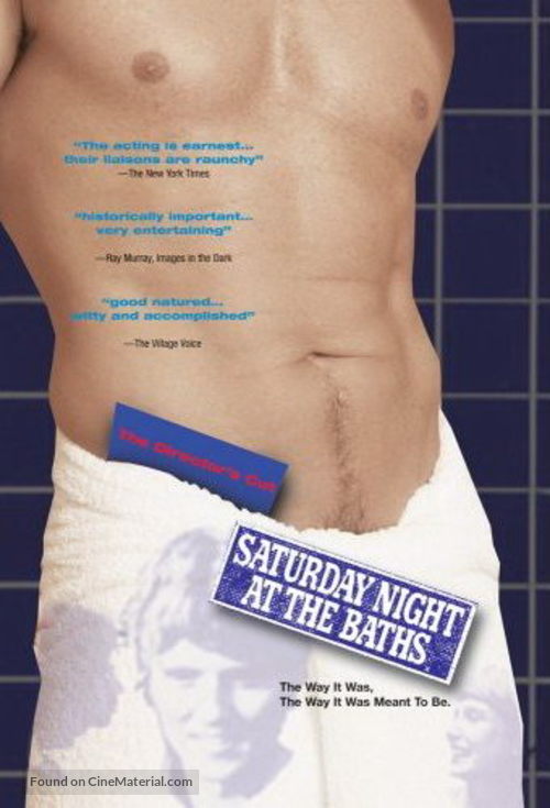 Saturday Night at the Baths - VHS movie cover