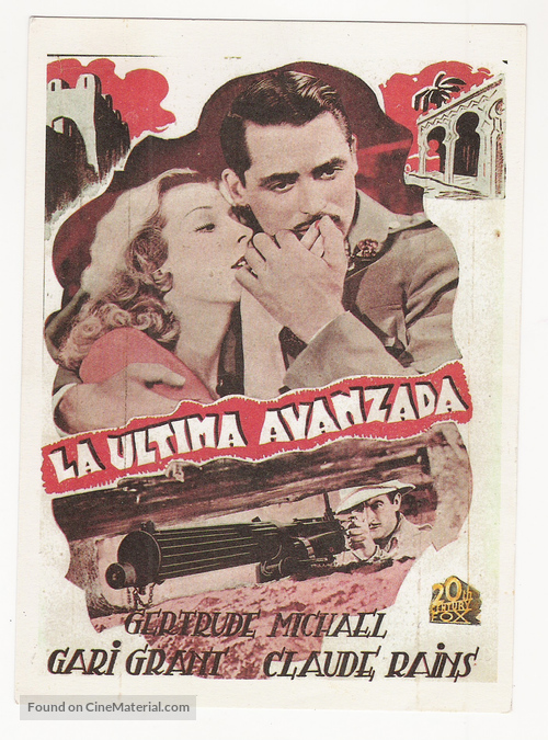 The Last Outpost - Spanish Movie Poster