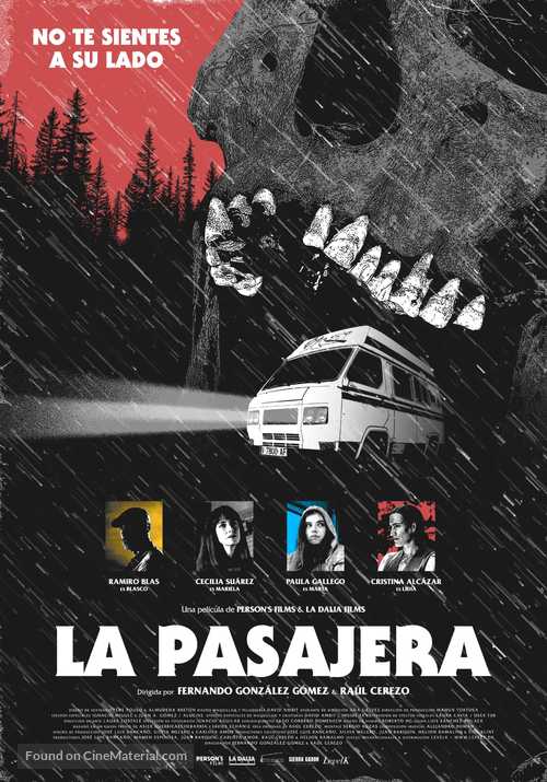 La pasajera - Spanish Movie Poster