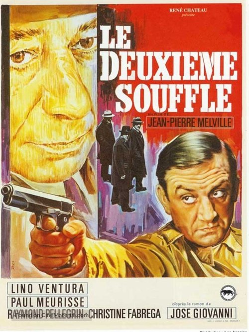 Le deuxi&egrave;me souffle - French Movie Poster