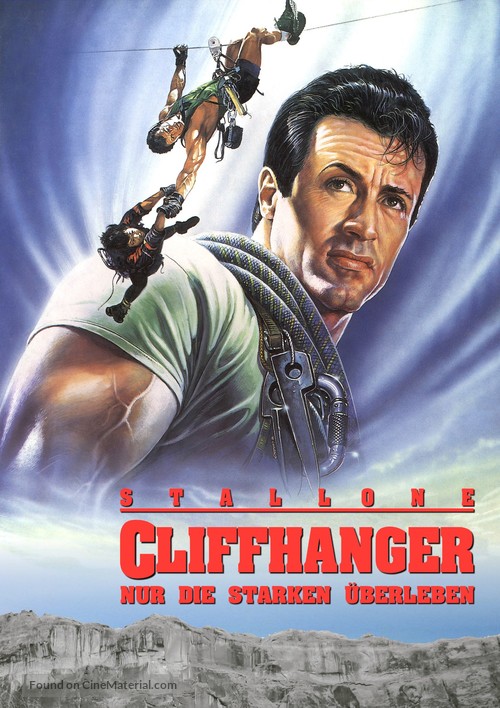 Cliffhanger - German Movie Cover