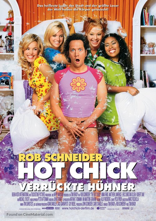 The Hot Chick - German Movie Poster