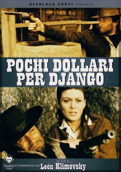 Pochi dollari per Django - Italian DVD movie cover