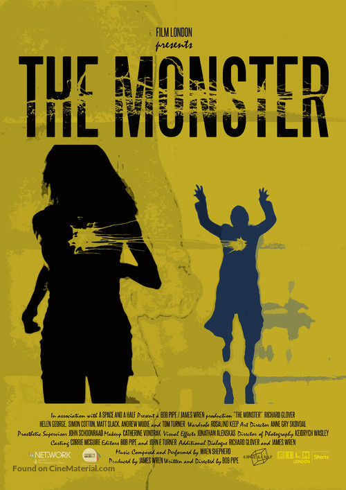 The Monster - British Movie Poster